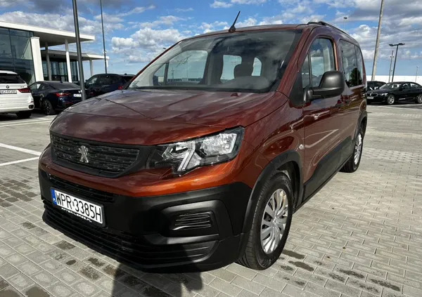 żabno Peugeot Rifter cena 72000 przebieg: 93983, rok produkcji 2020 z Żabno